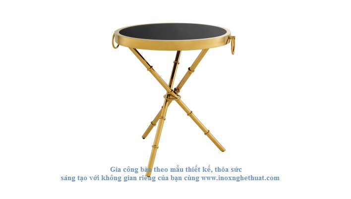 EICHHOLTZ OMNI SIDE TABLE Gia công inox cao cấp The luk 0982 620 546