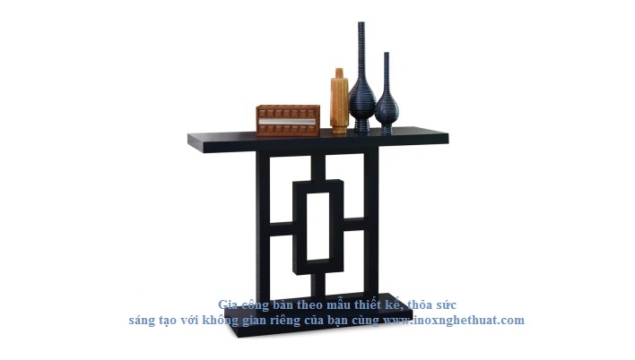 GRID BLOCK CONSOLE TABLE