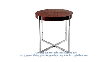 BOCA DO LOBO BROADWAY SIDE TABLE Gia công inox cao cấp The luk 0982 620 546