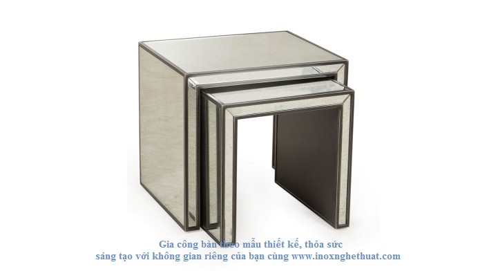 ANDREW MARTIN AGATHA NEST OF TABLES Gia công inox cao cấp The luk 0982 620 546